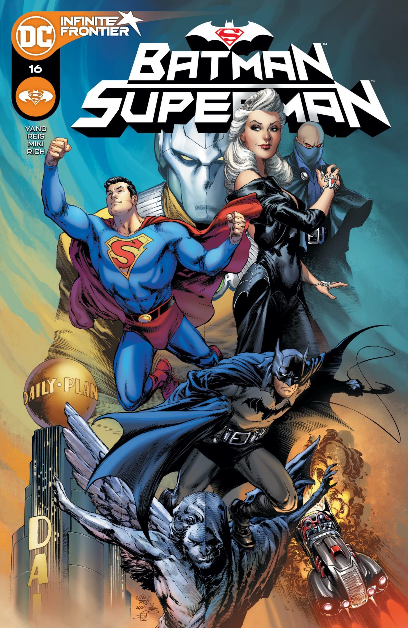 Batman/Superman #16, copertina di Ivan Reis