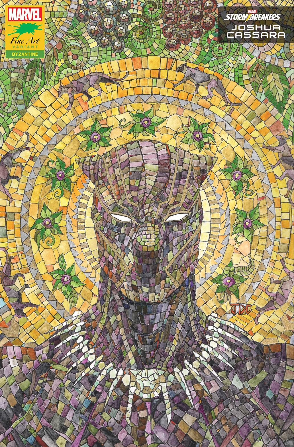 Black Panther #25, variant cover di Joshua Cassara