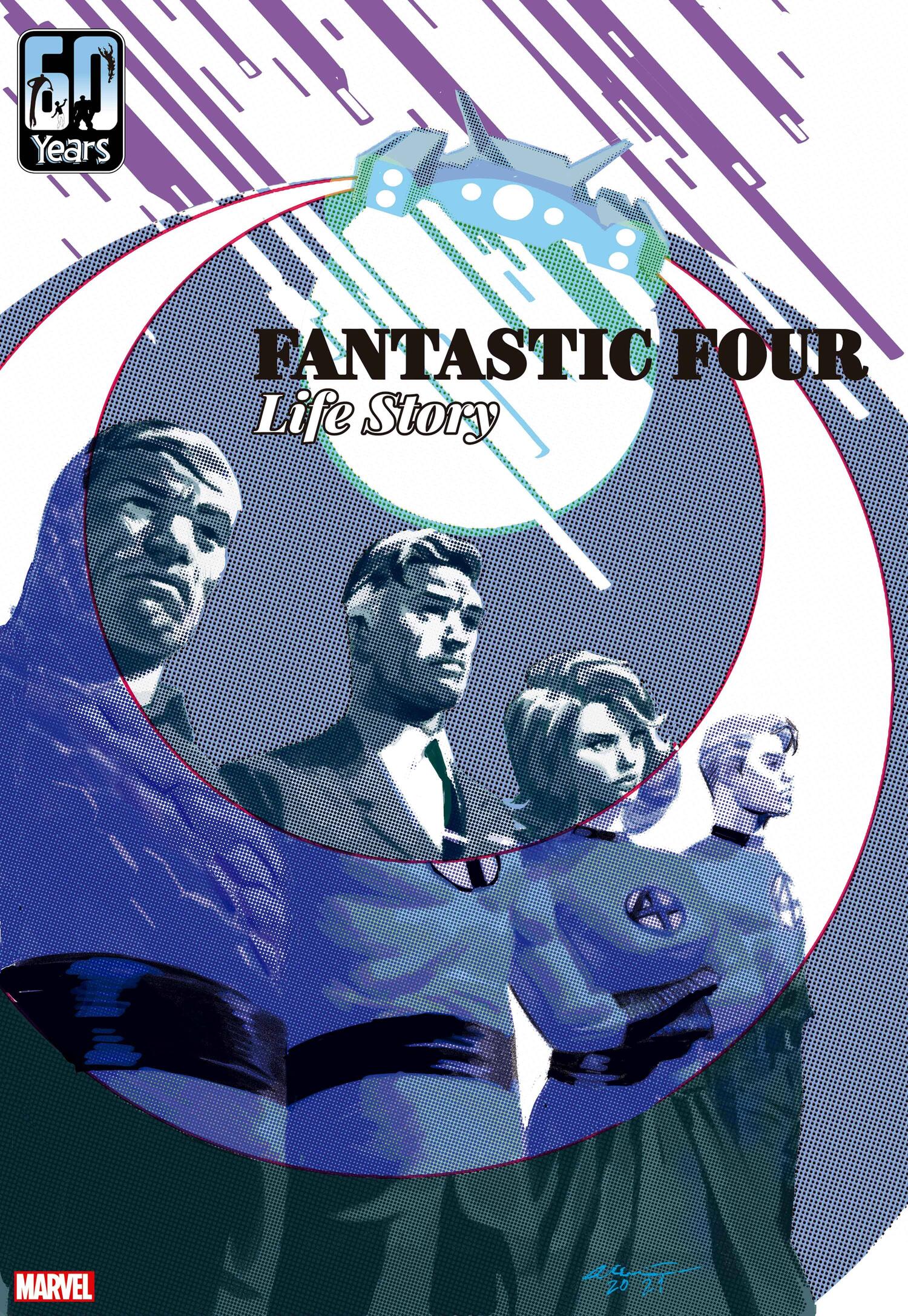 Fantastic Four: Life Story #1, copertina di Daniel Acuña