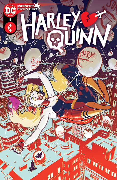 Harley Quinn #1, copertina di Riley Rossmo