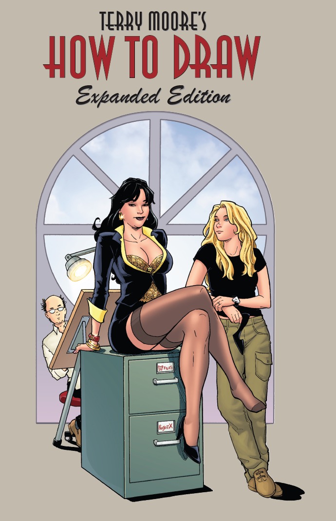 How To Draw, copertina di Terry Moore