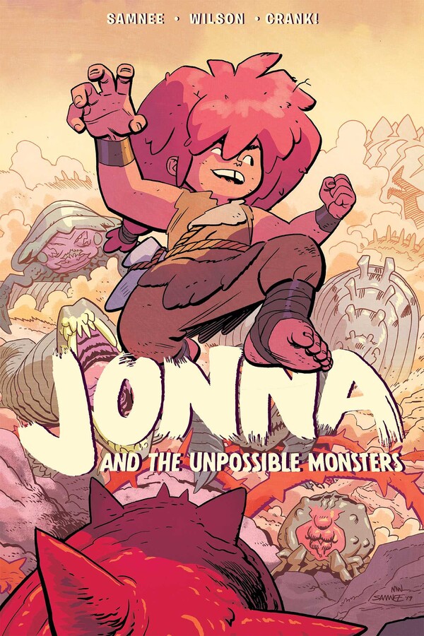 Jonna and the Unpossible Monsters #1, copertina di Chris Samnee