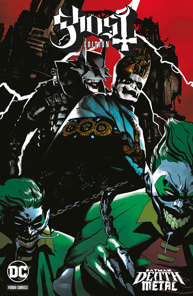 Batman: Death Metal 2, variant Ghost di Werther Dell'Edera