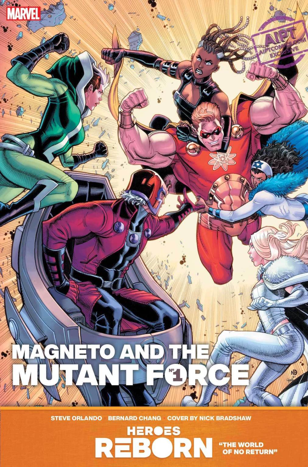 Magneto and the Mutant Force #1, teaser di Nick Bradshaw