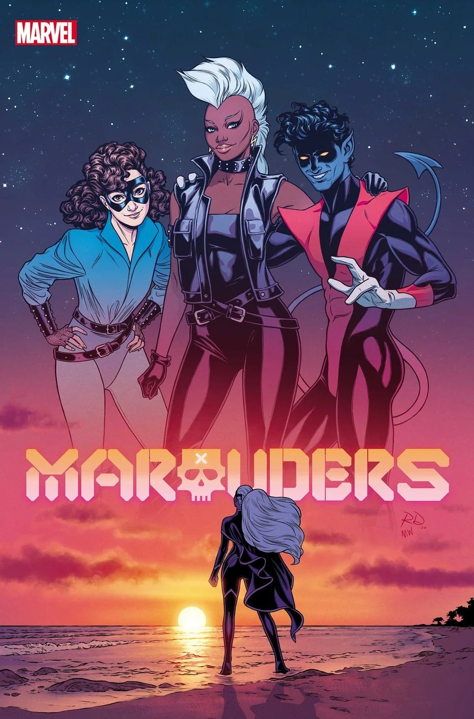 Marauders #20, copertina di Russell Dauterman