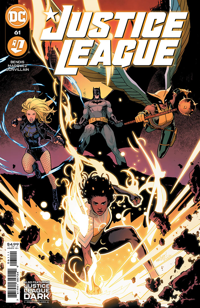 Justice League #61, copertina di David Marquez