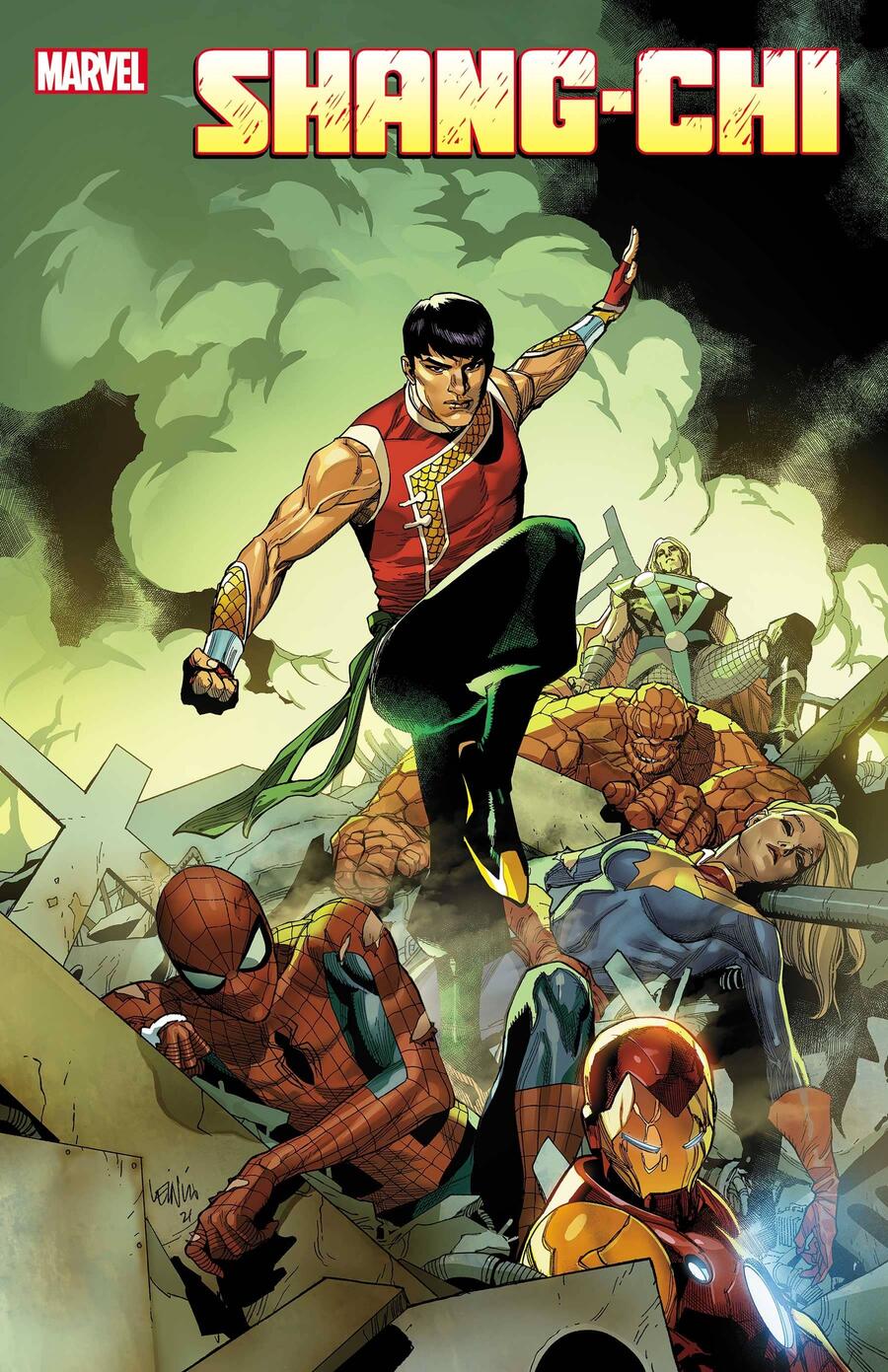 Shang-Chi #1, copertina di Leinil Francis Yu