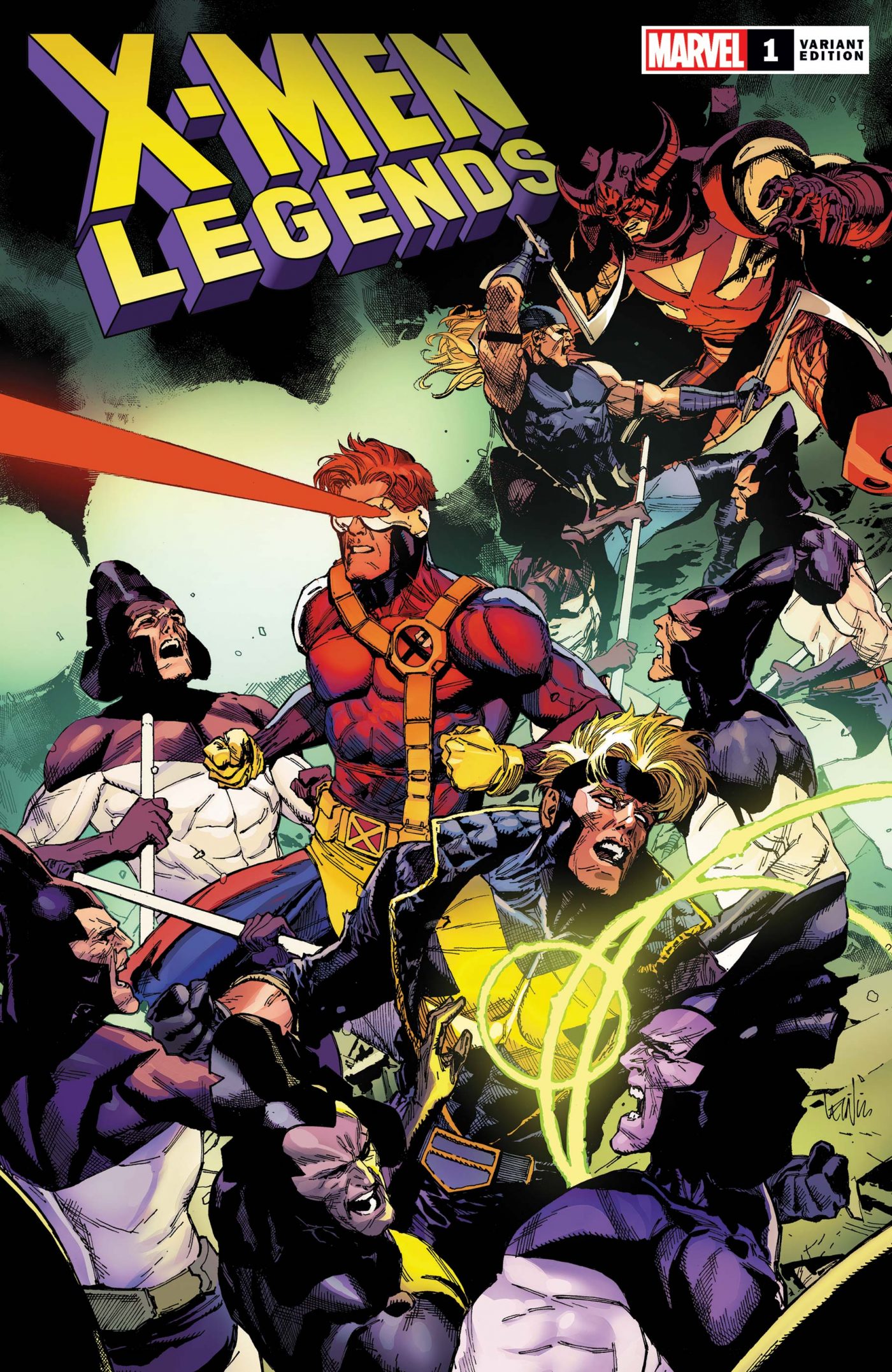 X-Men Legends #1, variant cover di Leinil Francis Yu