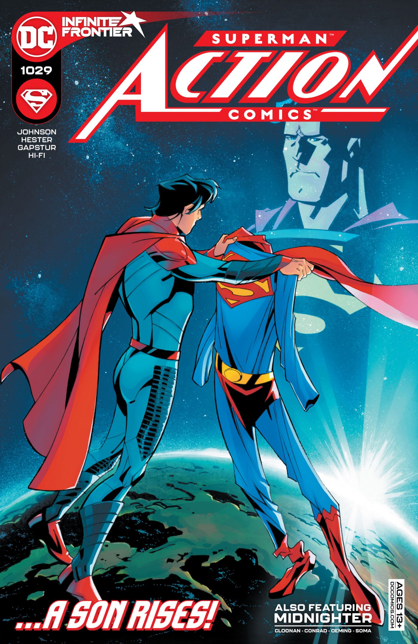 Action Comics #1029, copertina di Phil Hester