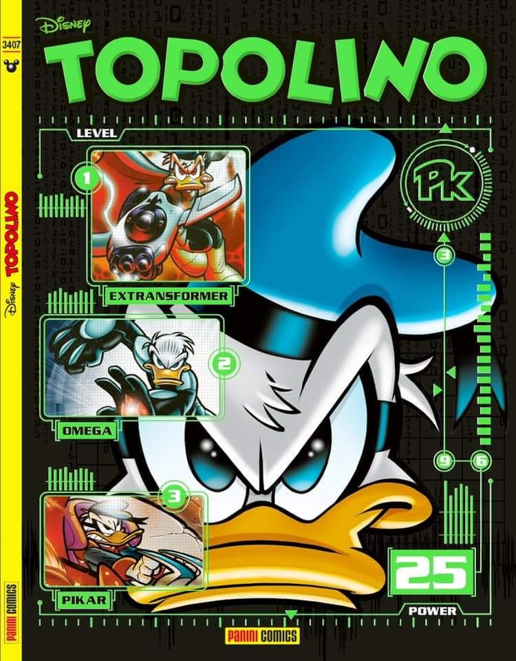 Topolino 3407, variant cover di Lorenzo Pastrovicchio