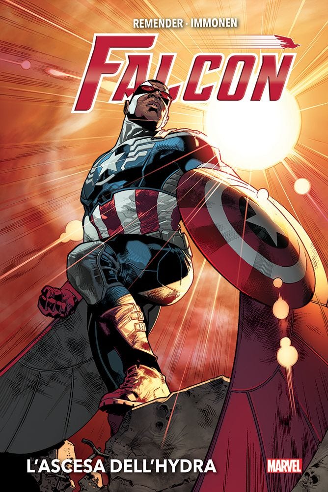 Falcon: L'ascesa dell'Hydra, copertina di Stuart Immonen