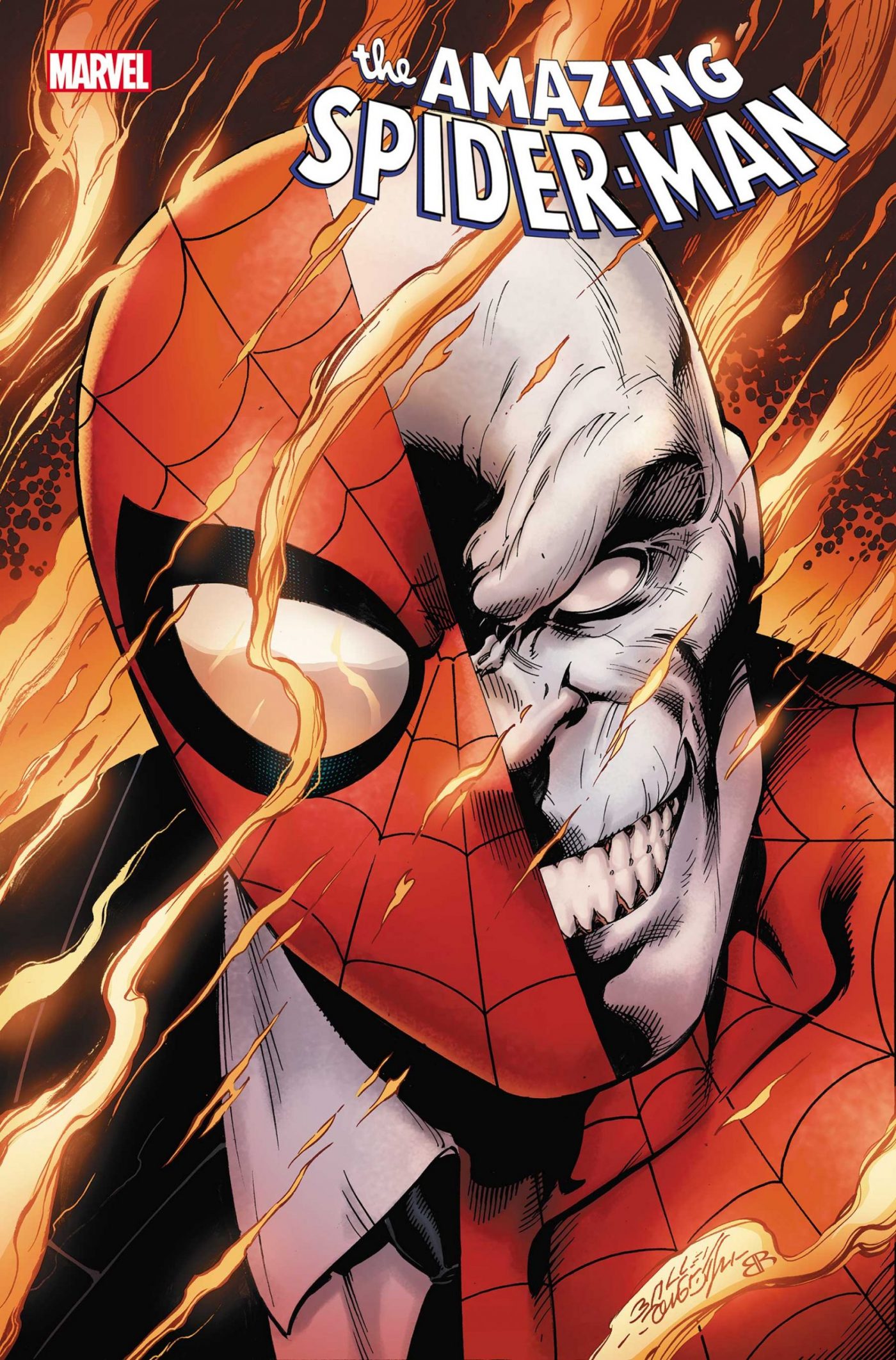 Amazing Spider-Man #67, copertina di Mark Bagley