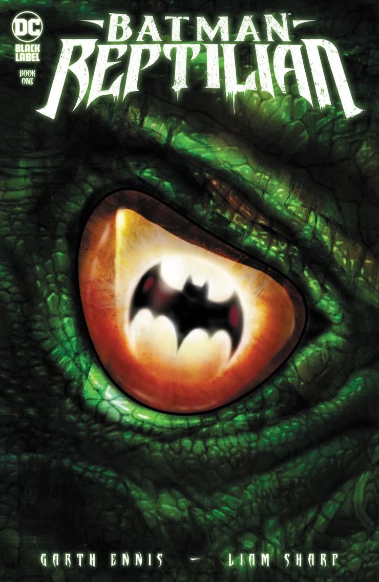 Batman: Reptilian #1, copertina di Liam Sharp