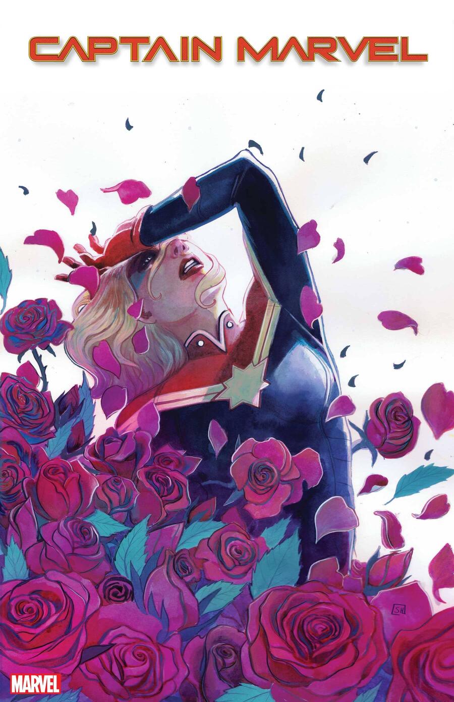 Captain Marvel #27, copertina di Stephanie Hans