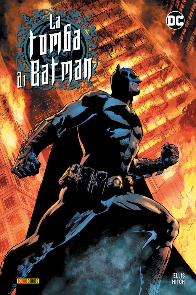 La tomba di Batman vol. 2, copertina di Bryan Hitch