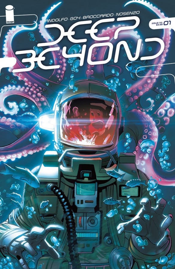 deep beyond #1, copertina di Andrea Broccardo