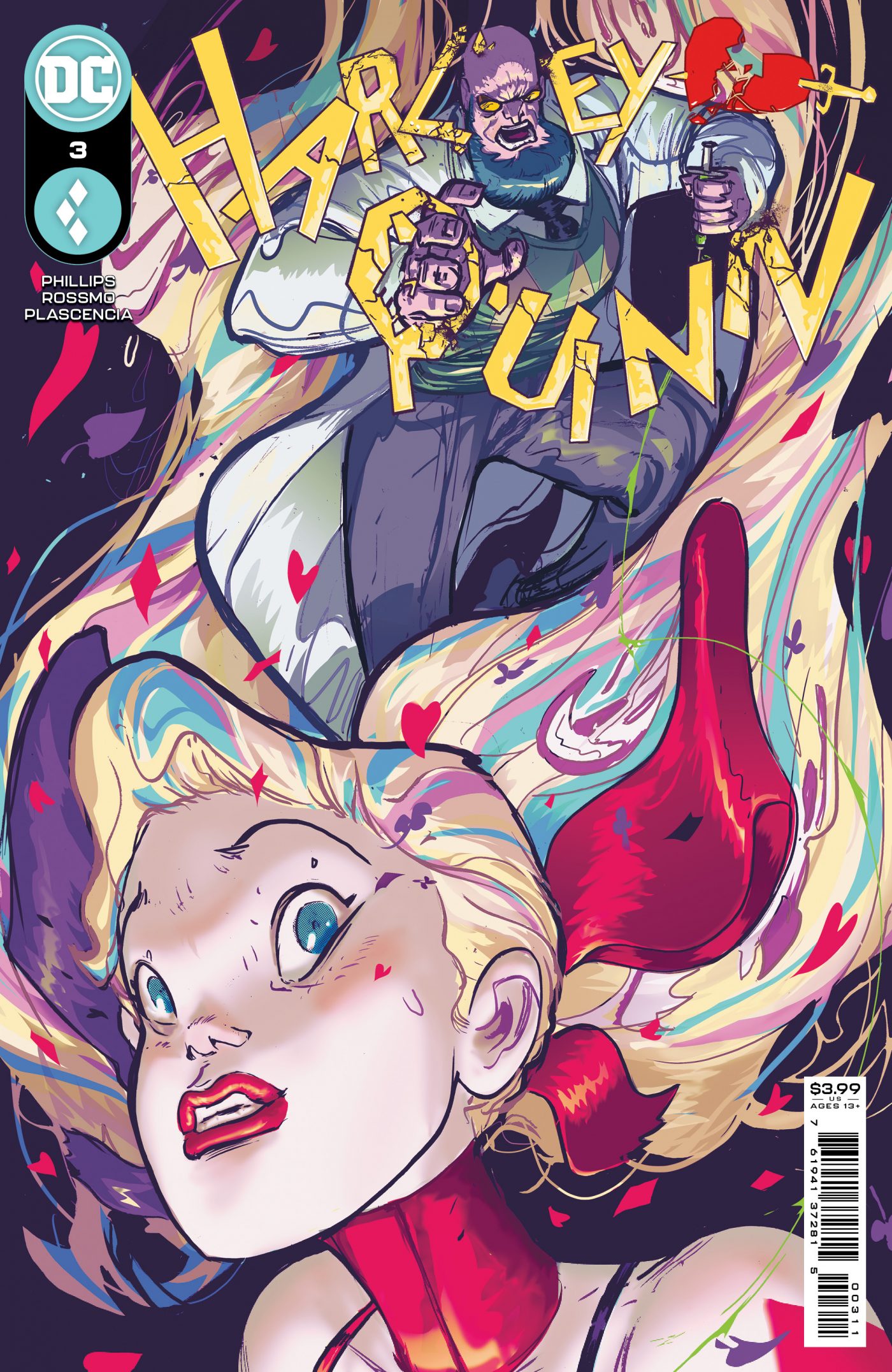 Harley Quinn #3, copertina di Riley Rossmo