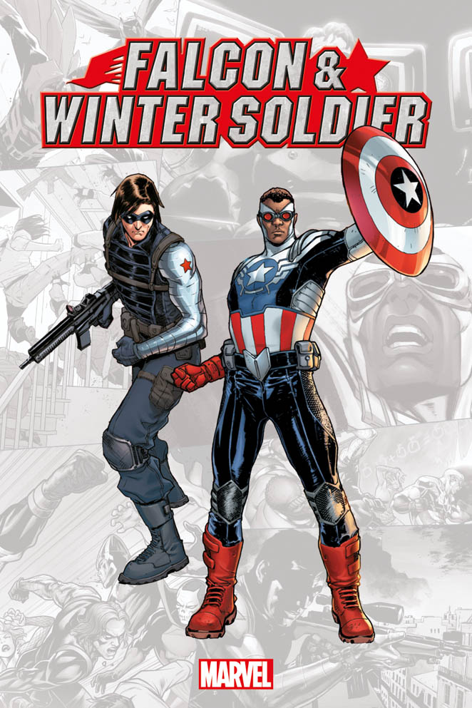 Marvel-Verse: Falcon & Winter Soldier, copertina di Sara Pichelli