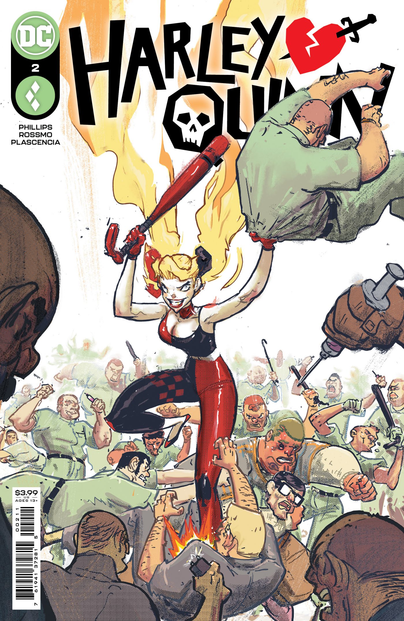 Harley Quinn #2, copertina di Riley Rossmo