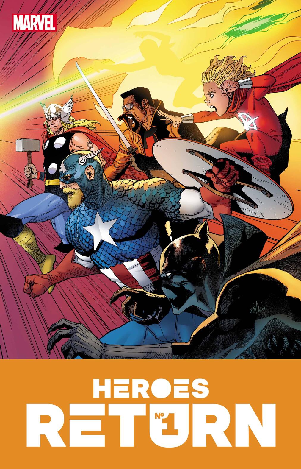 Heroes Return #1, copertina di Leinil Francis Yu