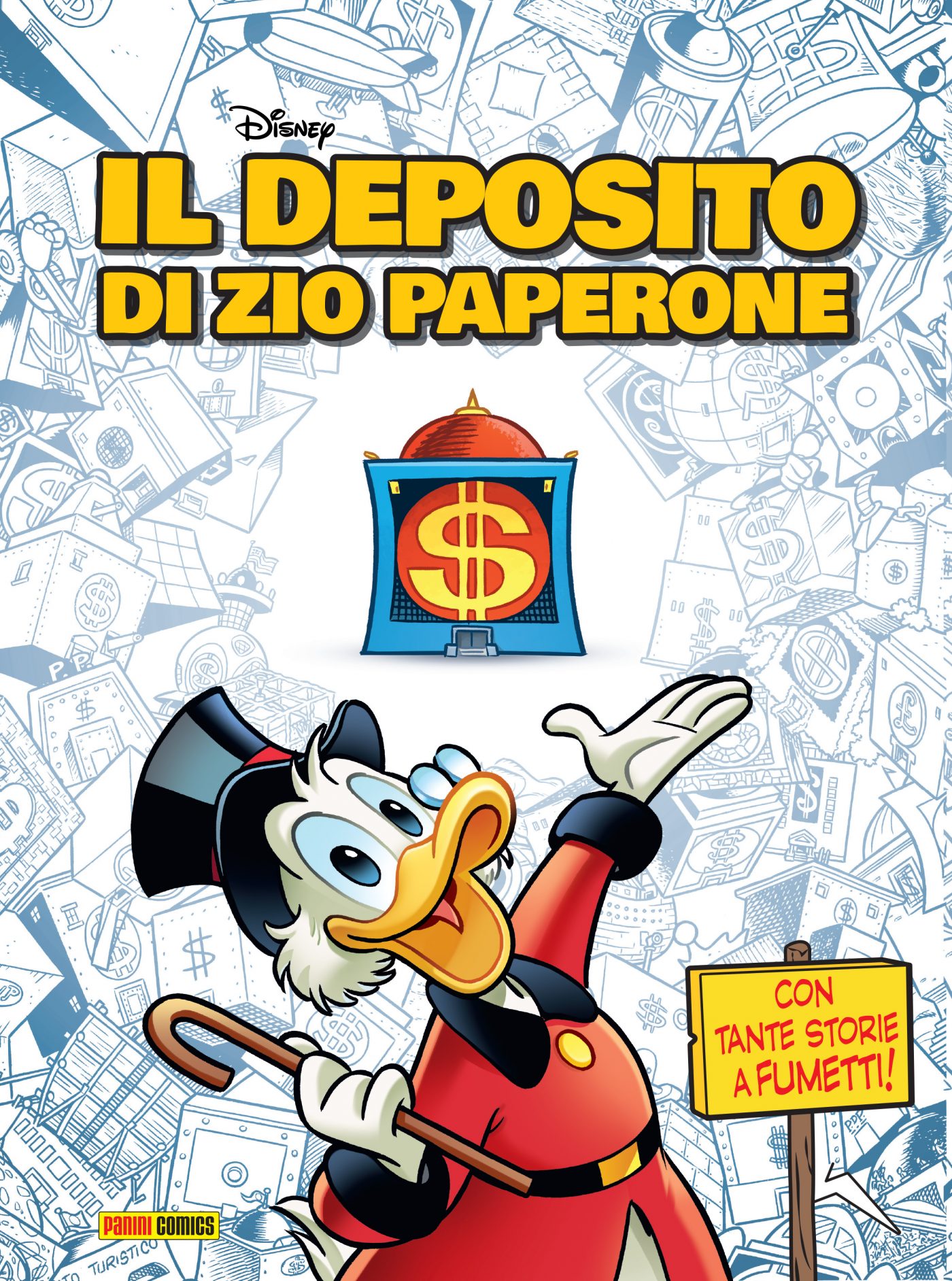 Il Deposito di Zio Paperone, copertina