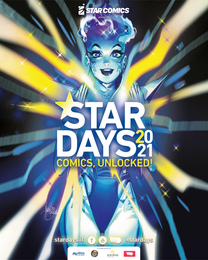 Star Days 2021, locandina di Mirka Andolfo