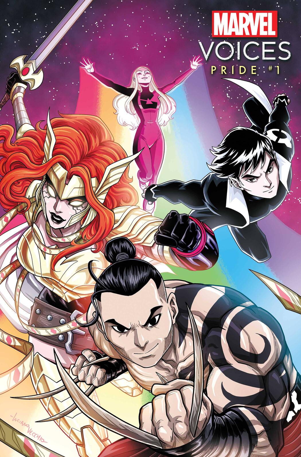 Marvel's Voices: Pride #1, copertina di Luciano Vecchio