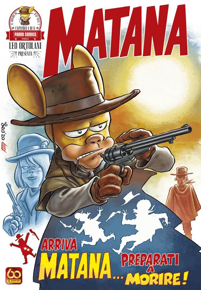 Matana 1, copertina di Leo Ortolani