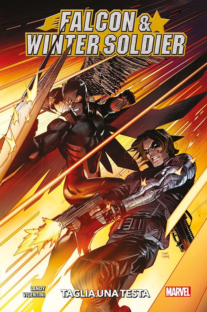 Falcon & Winter Soldier: Taglia una testa, copertina di Dan Mora