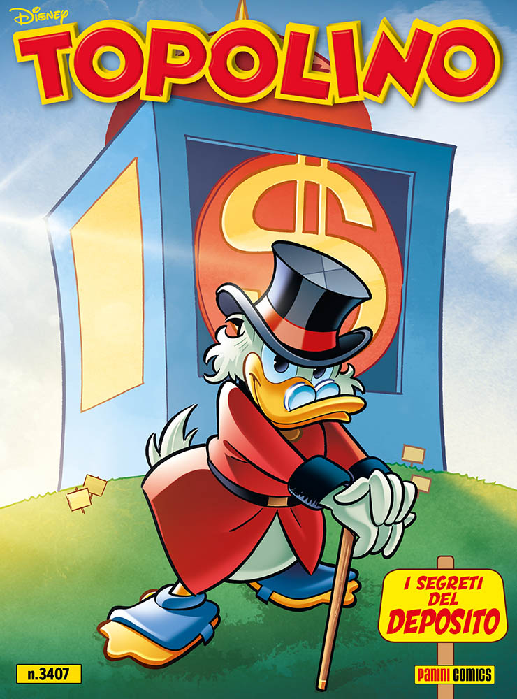 Topolino 3407, copertina