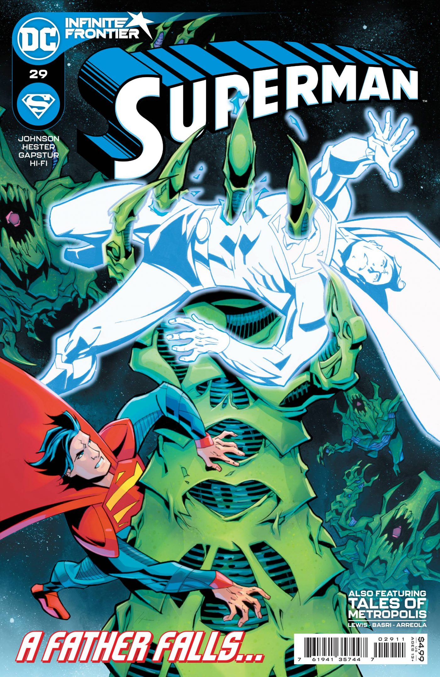 Superman #29, copertina di Phil Hester