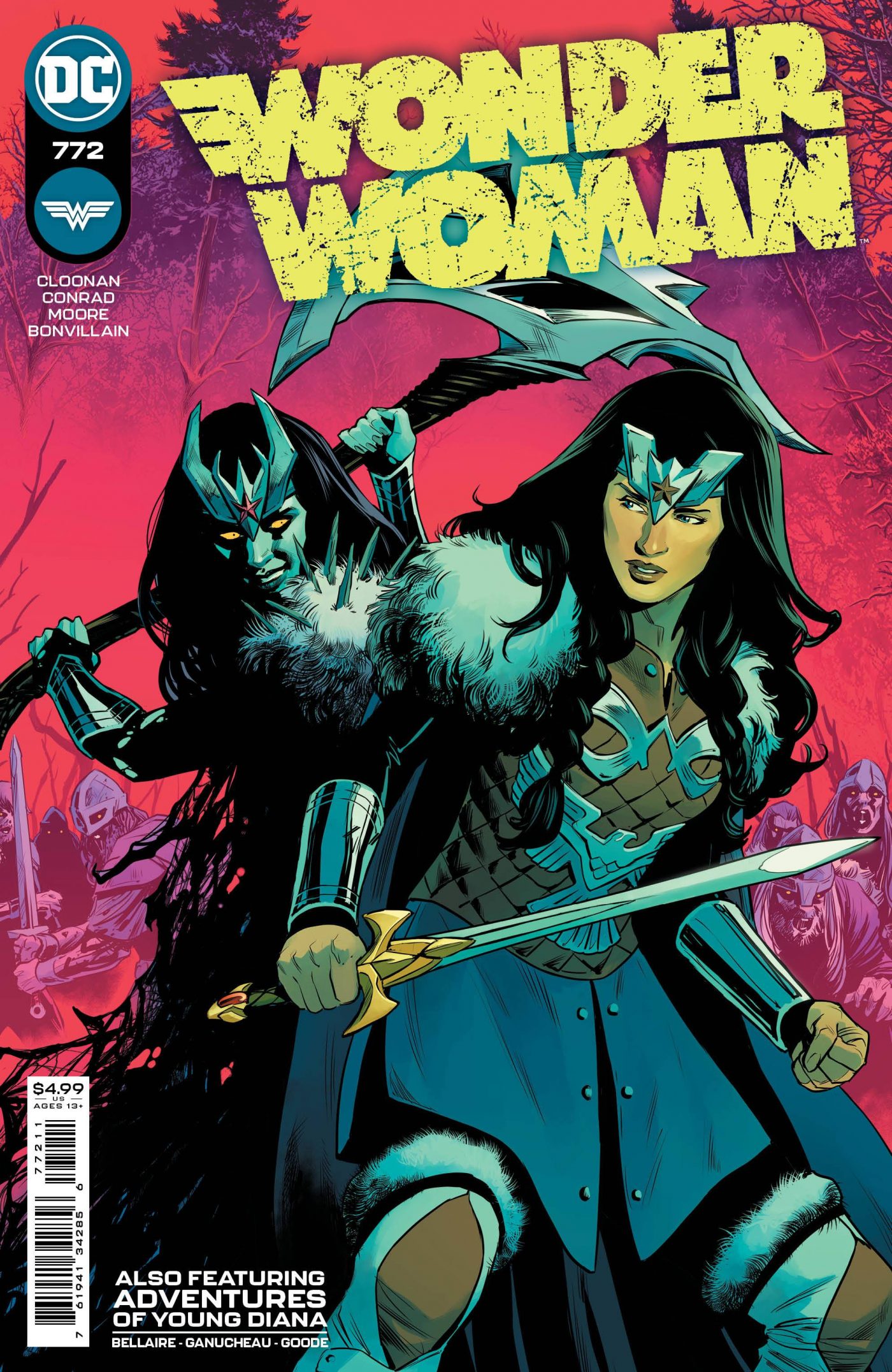 Wonder Woman #772, copertina di Travis Moore