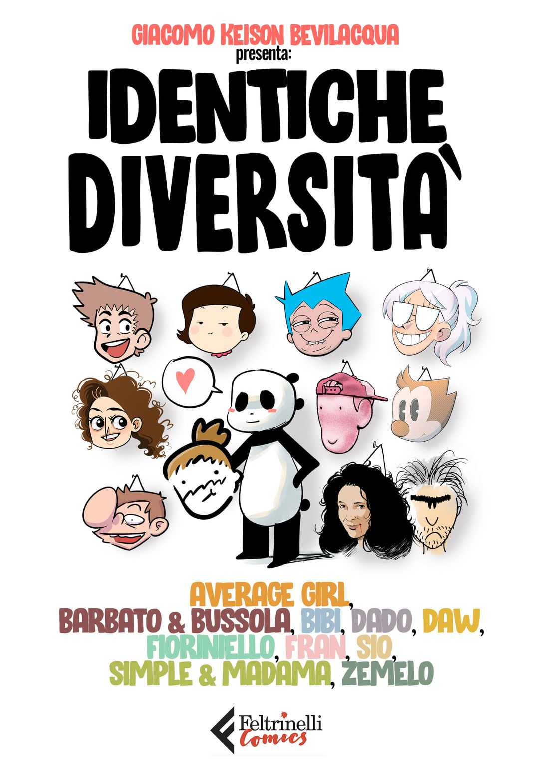 Identiche diversità, copertina