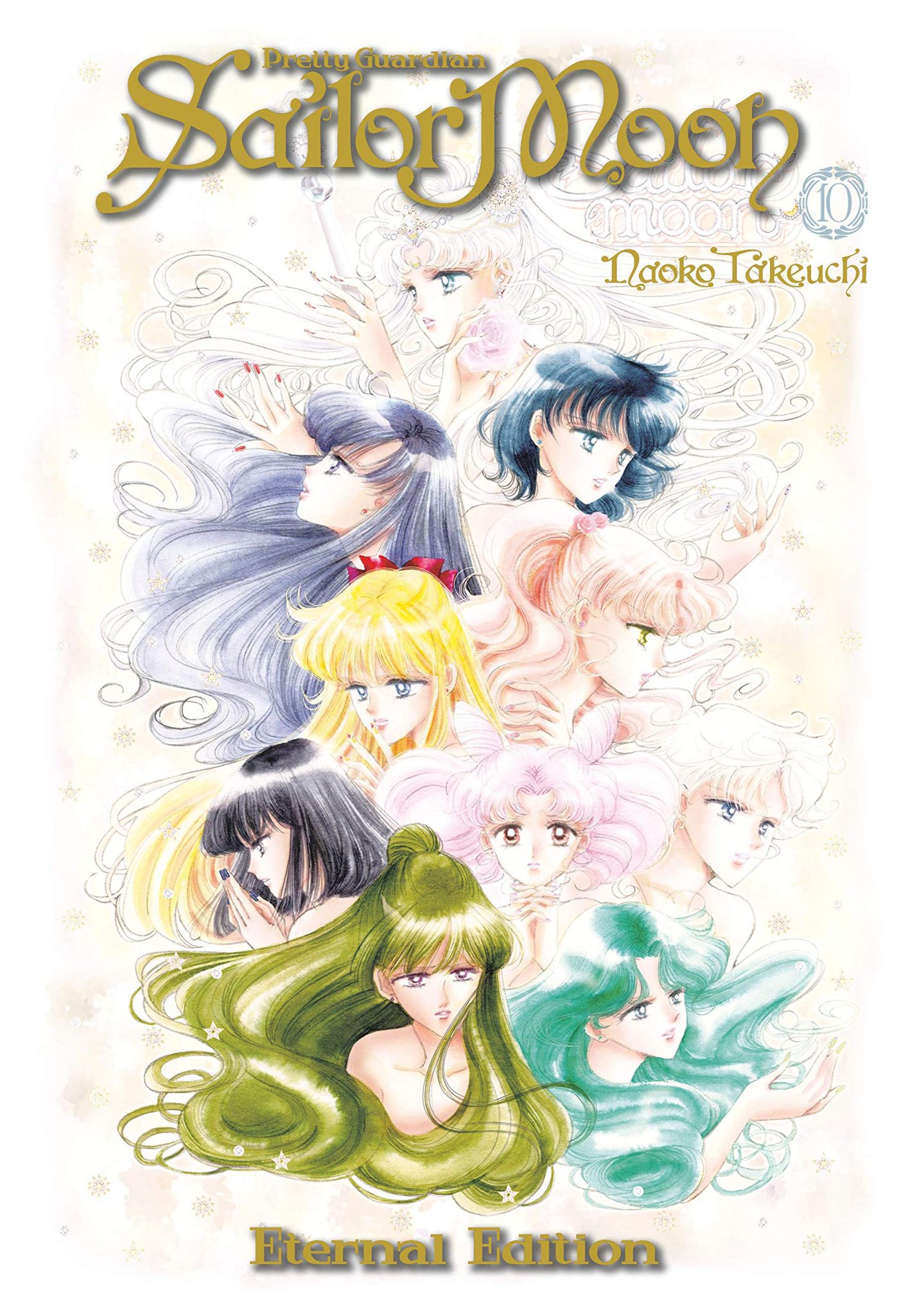 Pretty Guardian Sailor Moon Eternal 10, copertina di Naoko Takeuchi