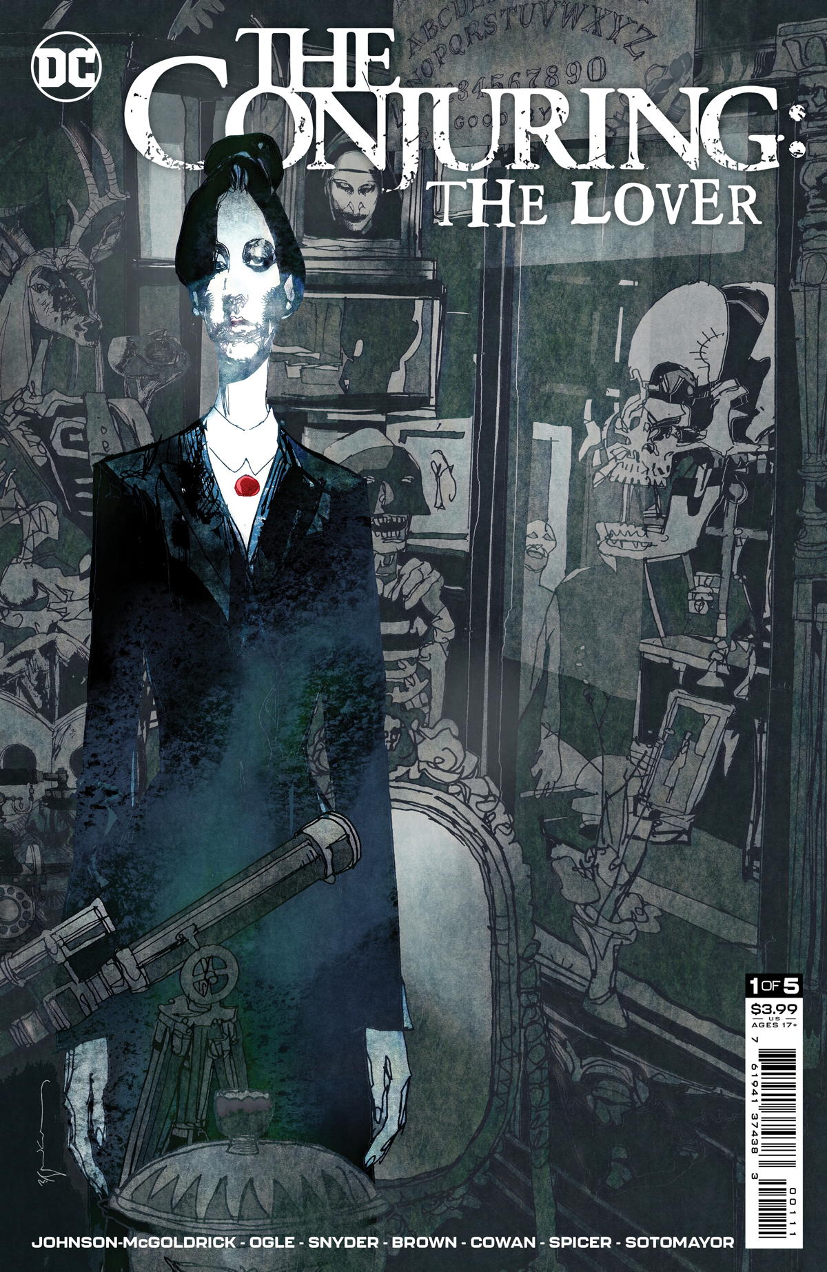 Conjuring: The Lover #1, copertina di Bill Sienkiewicz