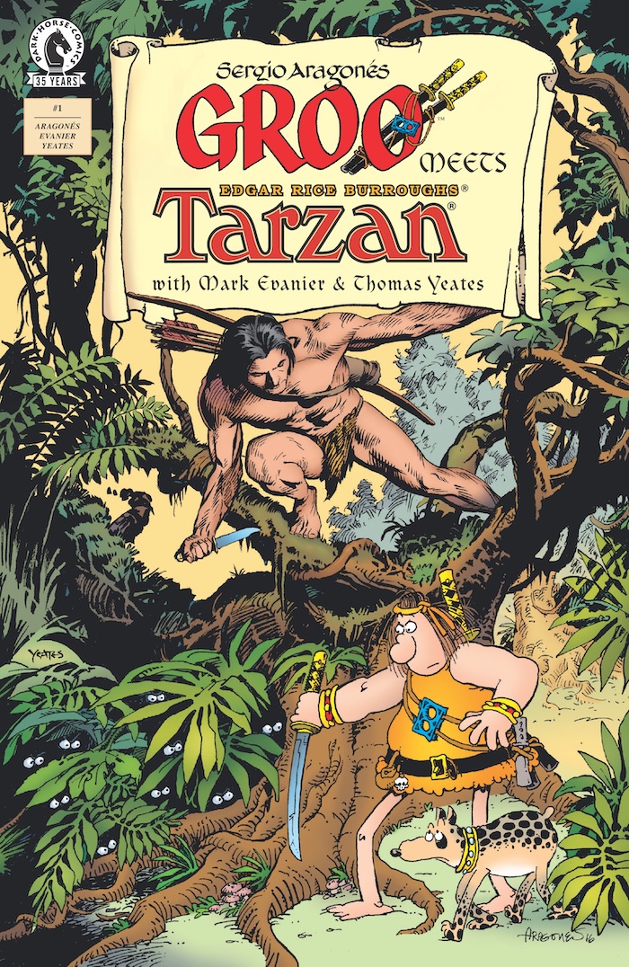 Groot meets Tarzan, copertina