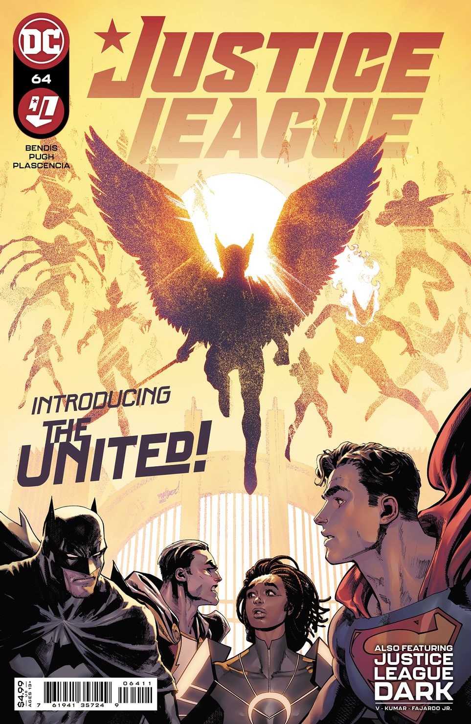 Justice League #64, copertina di David Marquez