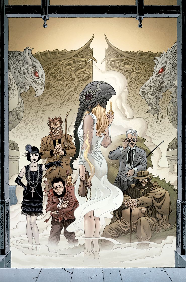 Locke & Key/TheSandman Universe: Hell & Gone, copertina di Gabriel Rodriguez