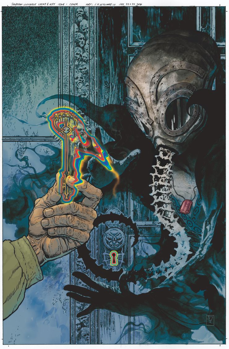 Locke & Key/TheSandman Universe: Hell & Gone, variant cover di J.H. Williams