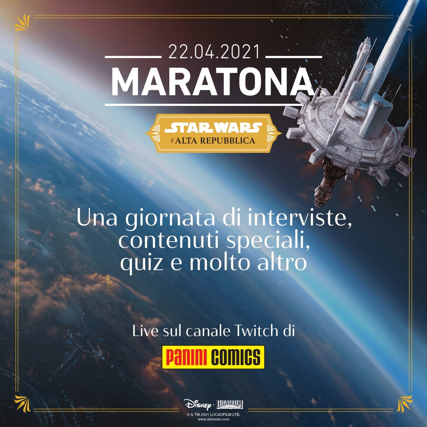 Maratona Star Wars L'Alta Repubblica