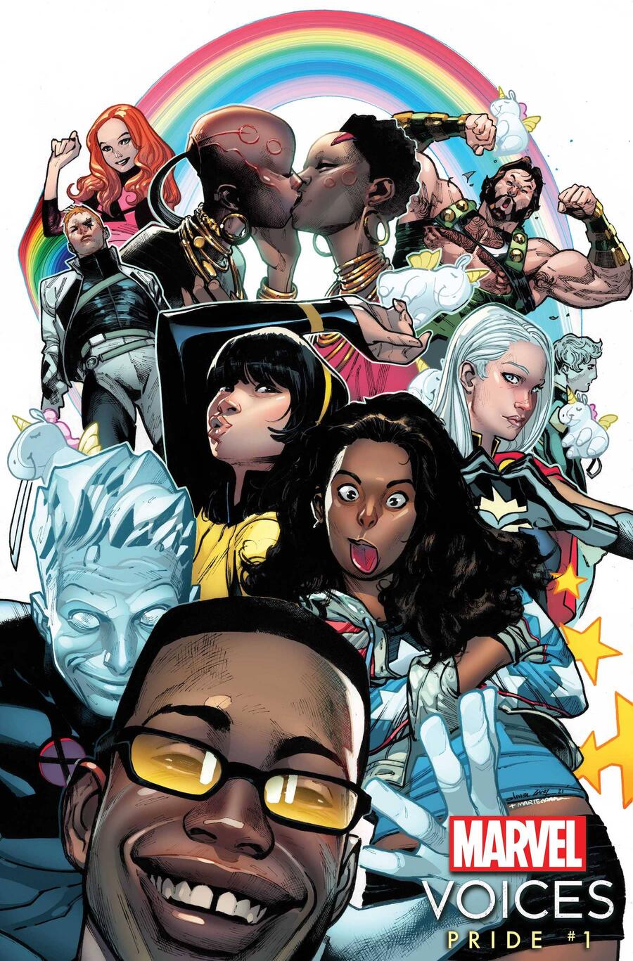 Marvel’s Voices: Pride #1, variant cover di Olivier Coipel