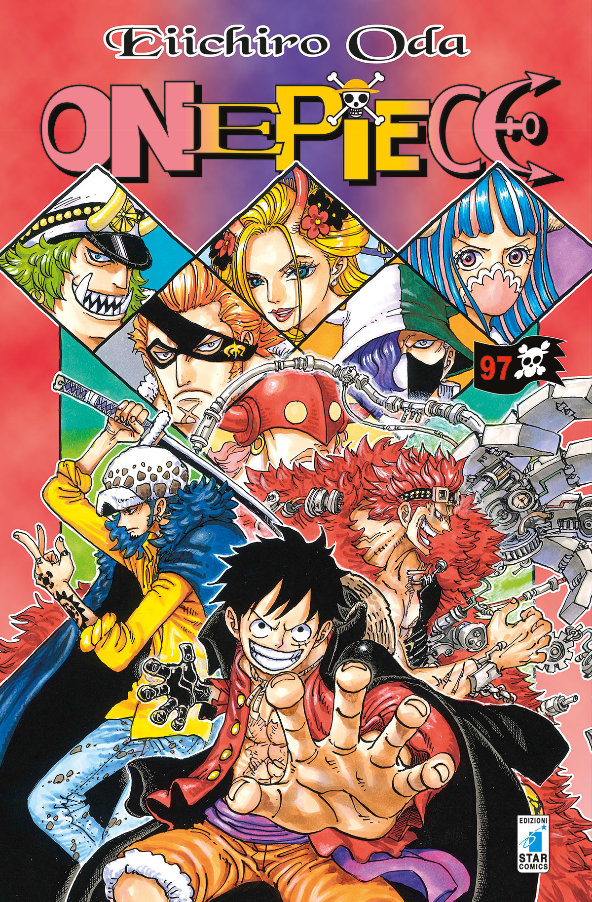 One Piece 97, copertina di Eiichiro Oda