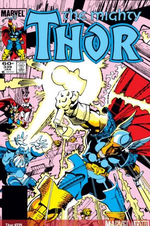 Thor #333, copertina di Walt Simonson