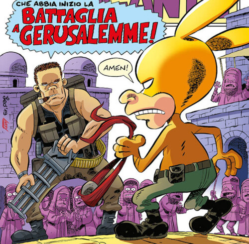 Rat-Man Gigante 70, copertina di Leo Ortolani