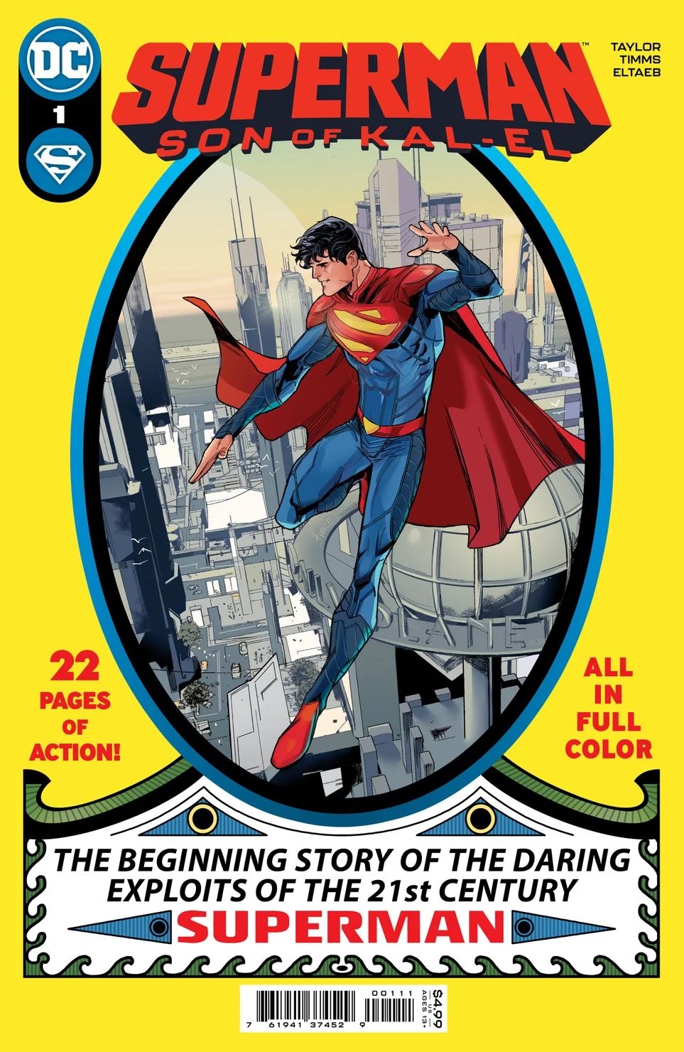 Superman: Son of Kal-El, copertina di John Timms