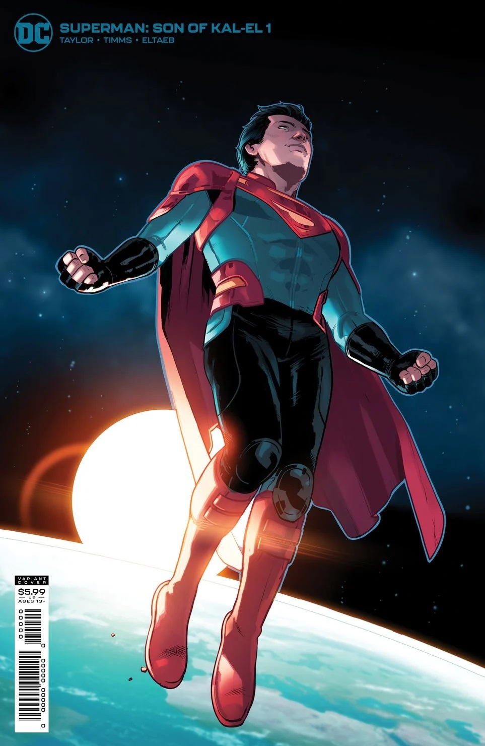 Superman: Son of Kal-El, variant cover di Stephen Byrne