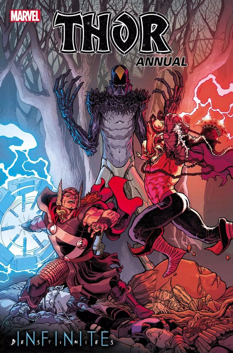 Thor Annual #1, copertina di Aaron Kuder