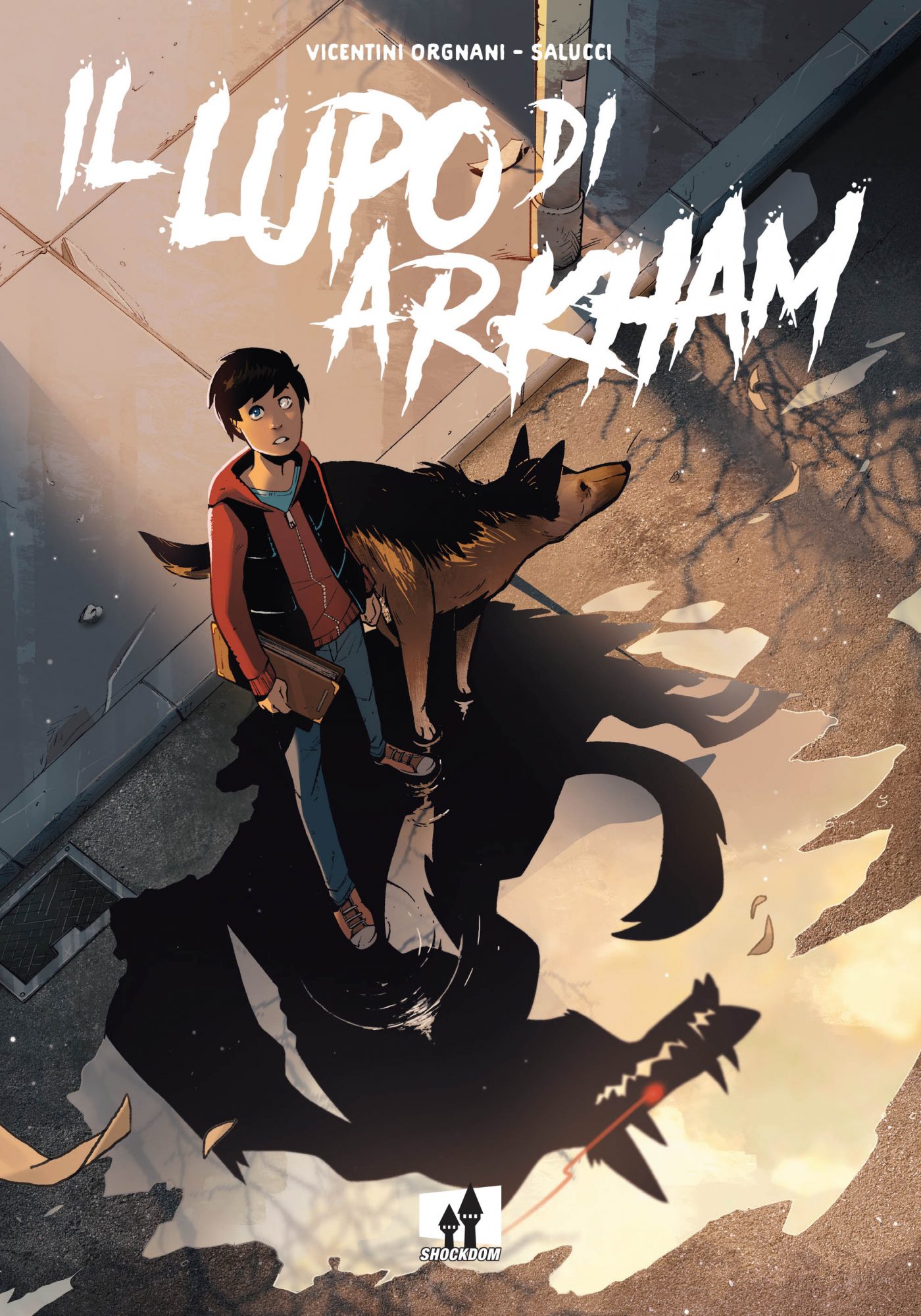 Il lupo di Arkham, copertina di Virginia Salucci