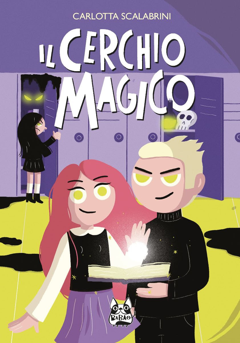 Il cerchio magico, copertina di Carlotta Scalabrini