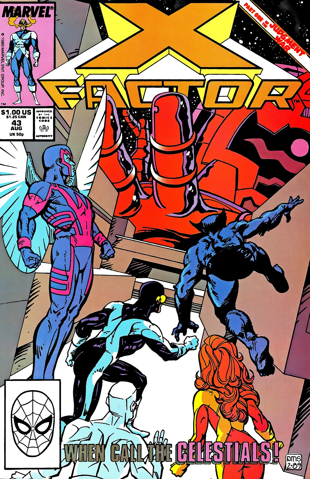 X-Factor #43, copertina